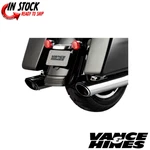 Vance & Hines 4" Rounds Twin Slash Slip-on Exhaust Mufflers Harley Chrome. Fixed Price $649.95.