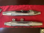 Harley Davidson Exhaust Pipe System 65380-90 Pre Owned Pair Muffler. Fixed Price $55.00.