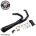 Harley Fltrx 1750 Road Glide 107 2017-2019 Full Exhaust Bassani Rage Bla.... Fixed Price $1419.15.