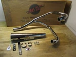 New Honda CX500 All Models 2 Into Exhaust Pipe System Megaphone Mac 001-1903. Fixed Price $599.99.