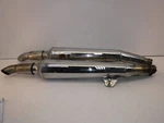 1984 Yamaha Venture Royale Chrome Left Oem Right Muffler Exhaust Silencer Pipe. Fixed Price $75.00.