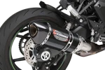 Yoshimura Exhaust Street Alpha Slip-on Ss/cf Kaw 14161BP220. Fixed Price $752.06.