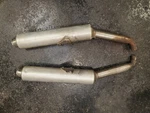 99 Ducati Sport Touring Turismo Original Oem Exhaust Mufflers Set. Fixed Price $199.99.
