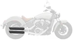 Bassani 3" Slip-on Mufflers Black W/slash-cut Ends (8S17BSB). Fixed Price $510.75.