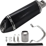 Motorcycle Slip MUFFLER,1.5-2" Carbon Fiber Unversal Silencers &.... Fixed Price $50.99.