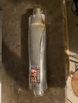 Yoshimura RS-3 Street Series Slip-on, Stainless Steel Muffler. Fixed Price $125.00.