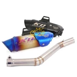 For Cf-moto 650MT 650NK 400NK Black Muffler Slip On Exhaust Mid Pipe System. Fixed Price $96.10.
