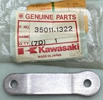 New Genuine Kawasaki 35011-1322 Stay Muffler. Fixed Price $43.22.