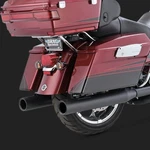 Vance & Hines Touring 4" Blackout Round Slip-ons W/black Tip 95-16. Fixed Price $399.99.