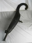 Honda Used MT125, Elsinore 1974-75, Exhaust Muffer, # 18300-361-677, (rg). Fixed Price $99.99.