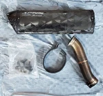 Two Brothers Racing V.a.l.e. Slip-on Exhaust System Honda CBR500R Carbon. Fixed Price $249.39.
