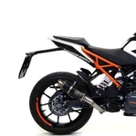 Arrow Exhaust Silencer Kit GP2 Stainless Steel Black Racing Ktm Rc 125 2015-2016. Fixed Price $575.26.