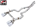 Awe Track Edition Cat-back Exhaust W/ Chrome Tips For 2015-2020 Bmw F8X M3/M4. Fixed Price $2045.00.