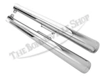 Triumph Norton Bsa Universal Dunstall Type Silencer Mufflers (2) Cafe Racer P.... Fixed Price $532.08.