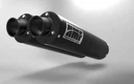 Hmf Performance Black Dual Slip On Exhaust End Cap Maverick Xds Turbo. Fixed Price $799.95.