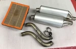 Ducati S2R All Monster Mufflers & Connector Pipes Box Top Filter Clamps Oem. Fixed Price $249.95.