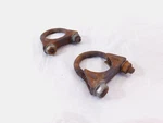 Kawasaki Vulcan Nomad Voyager Vaquero VN1700 Exhaust Muffler Pipe Clamps. Fixed Price $7.95.