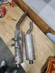 01 02 03 Suzuki Gsxr 600 750 Yoshimura Trs Exhaust Muffler Pipe Leo Vinve Sbk. Fixed Price $209.99.