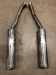 Oem Kawasaki Ninja ZX-14 ZX1400 Exhaust Pipe Mufflers Silencers Left Right. Fixed Price $200.00.