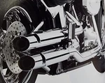 Harley-davidson Screamin' Eagle Softail Shotgun Slash Out Mufflers 80496-07. Fixed Price $299.95.