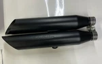 Harley Davidson Slash Down Black Muffler Kit 80310-99. Fixed Price $332.50.