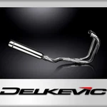 Honda CB350G CB350K 1969-73 Full 2-1 Exhaust 16" Stainless Bull Nose Muffler. Fixed Price $349.95.