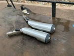 Suzuki Vstrom 1000 02-03 -- Dual Exhaust System (good Condition). Fixed Price $295.00.