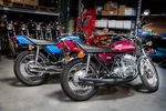 Kawasaki H2 750 Tnt Complete Chamber Exhaust Set - Black Repro. Fixed Price $1575.00.