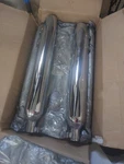 Supertrapp 3" Internal Disc Slip-ons Chrome Fits: Harley-davidson Flh/flt 95. Fixed Price $300.00.