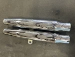 Used Genuine Harley Davidson Tapered Muffler Kit Oem 80017-85A Fx Robison Hd Amf. Fixed Price $249.99.