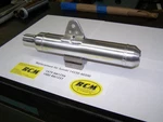 New Pro Caliber 1979 1980 Suzuki RM125 Aluminum Silencer Kit 14330-40200. Fixed Price $199.95.