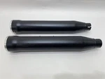 Harley-davidson 2018-2020 Softail Cobra 3" Rpt Slip Mufflers Black. Fixed Price $395.00.