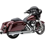 Cobra 6212CB Bagger Slip On Mufflers Chrome/black 1995-2016 Touring. Fixed Price $340.00.