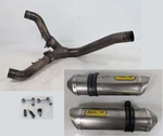 2012 07-12 Triumph Street Triple 675 Exhaust Slip On Muffler Pipes Arrow. Fixed Price $495.00.