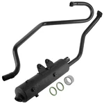 Caltric Exhaust Muffler & Pipe For Kawasaki Prairie KVF650A 4X4 2002-2003. Fixed Price $226.00.