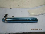Nos Suzuki VL1500 Intruder Left Hand Muffler, 1998-04 # 14340-10F50-H01 D1071. Fixed Price $499.95.