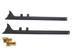 V-twin 30-0783 Black 1-7/8" Fishtail Slip-on Mufflers 32" Long Harley Flt 95-16. Fixed Price $142.54.
