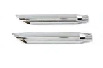 Wyatt Gatling For 08-0212 16-1/2 Inch Baloney Slice Slip Muffler Chrome. Fixed Price $162.99.
