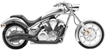 Cobra Speedster Swept Exhaust Black Motorcycle Street Bike 1233B 1810-1865. Fixed Price $948.51.