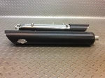 18-25 Harley Davidson Softail Street Bob Fat Boy Vance & Hines Exhaust Mufflers. Fixed Price $175.00.