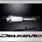 Yamaha SR400 2015-2018 Slip On 9" Oval Stainless Exhaust Muffler Kit. Fixed Price $199.95.