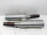 Honda VF700S Sabre Exhaust / Mufflers Left And Right Supertrapp (1984). Fixed Price $300.00.