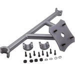 Silver Rear Spare Tire Carrier Mounting For Polaris Utv Rzr Xp 1000 Turbo Eps. Fixed Price $94.51.
