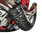 Astront Armadillo 2 Stroke Pipe Guard Exhaust Protector Universal Black. Fixed Price $42.00.