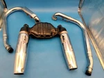 1986-88 Honda Shadow Complete Oem Exhaust Mufflers Pipes VT800. Fixed Price $398.05.