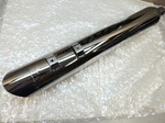 Cobra Harley '95-16 Touring Chrome 4" Right Slip-on Muffler Scalloped Billet Tip. Fixed Price $120.00.