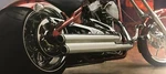 Big Dog Motorcycles Supertrapp 2:1 Muffler Stock 2005-11 #027-7190-A Wide Tire. Fixed Price $299.99.