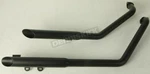 1987-1996 VT1100C Honda Shadow Black Staggered Slash Exhaust System Mac. Fixed Price $349.99.