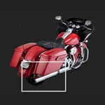 Vance & Hines Twin Slash 2-INTO-1 "slip-on" 2010 Street Road Glide Flhx Fltrx. Fixed Price $269.99.