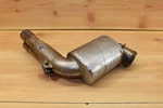 1995 Ktm Oem Exhaust Chamber Mid Wide Pipe Collector 58305075000. Fixed Price $40.00.